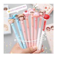 Andstal Gel Pen Set 4 Styles Super Lindo Kawaii Gel Pen Cartoon Personaje Gel Ink Pen con recargas para la escritura de la escuela